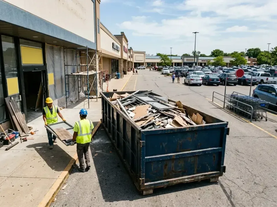retail-store-renovation-debris-003 — frequently asked questions, Roll-off Dumpster Rentals in Abingdon, VA